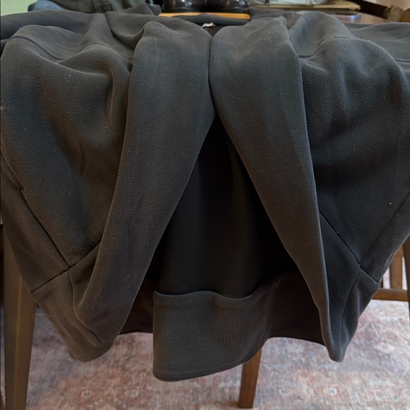 Classic Black Shawl Collar Women's Coat - Picture 3 of 6